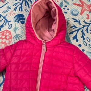 Pink Quilted Kids Jacket